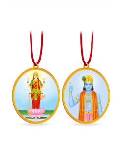 Locket : Shri Krushna, Shri Lakshmi, Thread