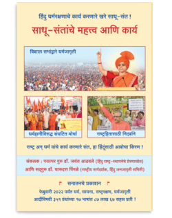 साधू - संतांचे महत्त्व आणि कार्य