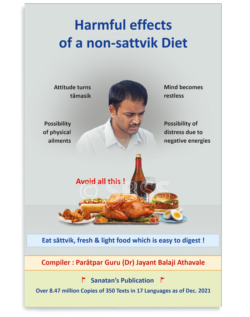 Harmful effects of a non-sattvik Diet