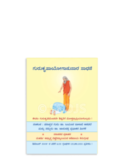 ಗುರುಕೃಪಾಯೋಗಾನುಸಾರ ಸಾಧನೆ