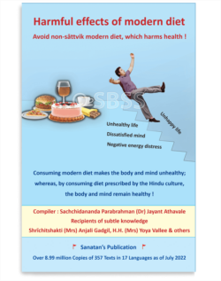 Harmful effects of modern diet