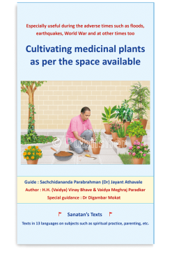 eBook - Cultivating medicinal plants as per the space available