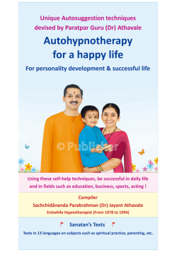 eBook - Autohypnotherapy for a happy life